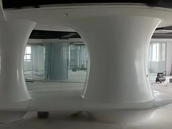山东济宁起跑线服务中心GRG墙面造型3